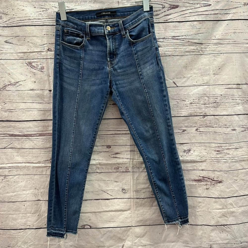J Brand Womens Split Design Jeans Size 26